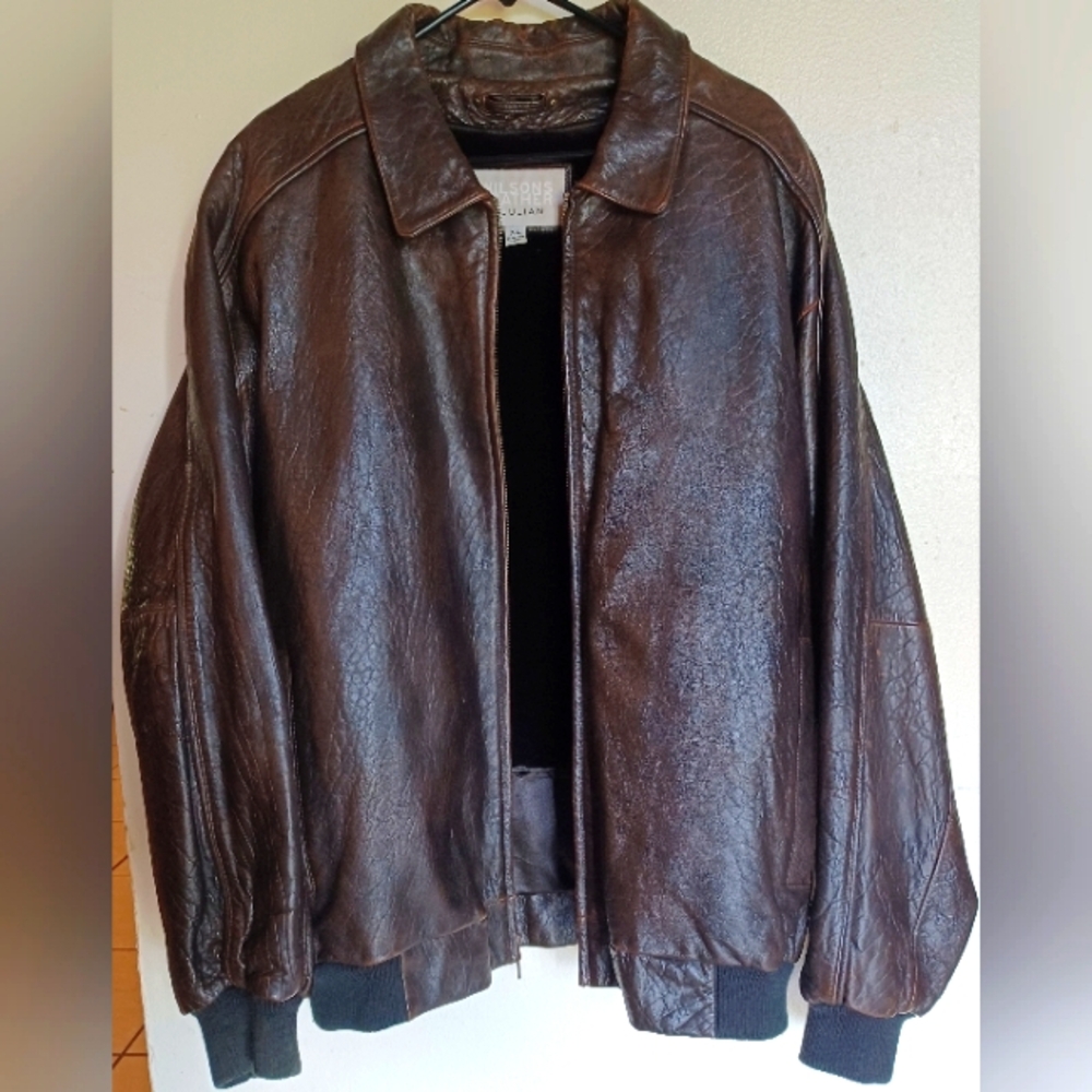 Vintage wilsons leather jacket